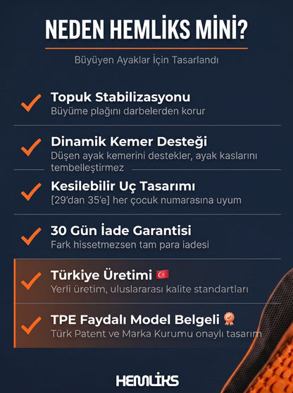Hemliks® Ortopedik Çocuk Tabanlığı