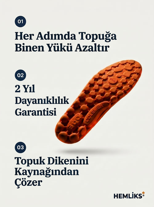 Hemliks® Topuk Dikenini Kaynağından Düzelt